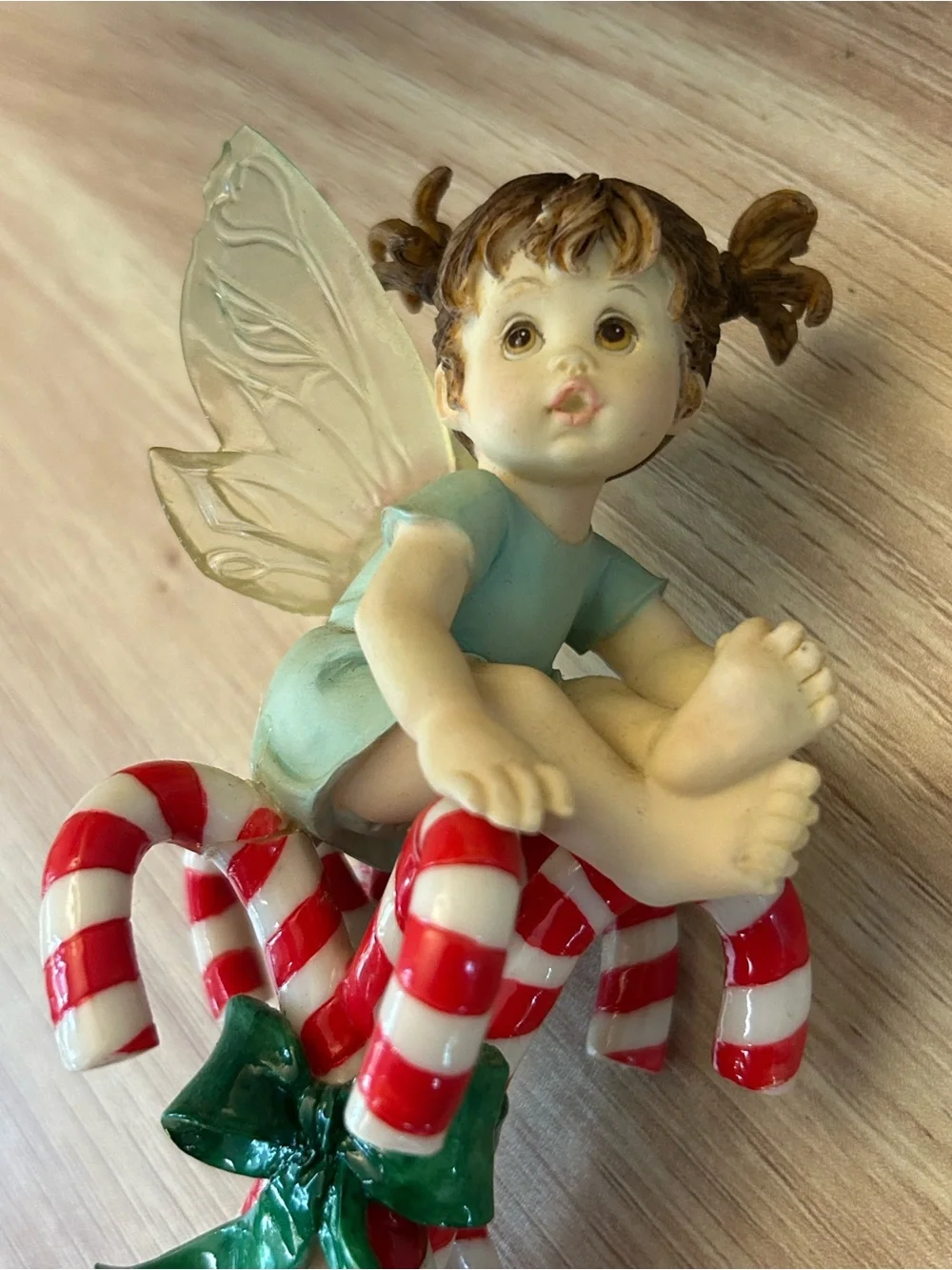 My little kitchen fairies 2003 “ candy cane fairie “ 113347 enesco Christmas